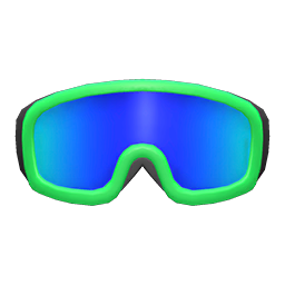 Animal Crossing Items Ski Goggles Green