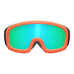 Animal Crossing Items Ski Goggles Orange