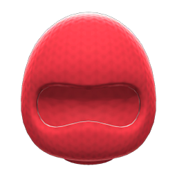 Animal Crossing Items Ski Mask Red