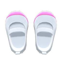 Animal Crossing Items Slip-on School Shoes Pink