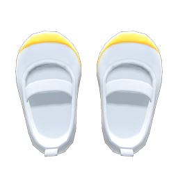 Animal Crossing Items Slip-on School Shoes Yellow