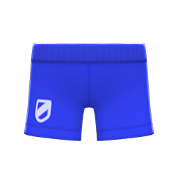 Animal Crossing Items Soccer Shorts Blue