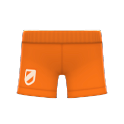 Animal Crossing Items Soccer Shorts Orange