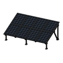 Animal Crossing Items Solar Panel Black