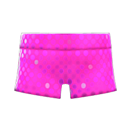 Animal Crossing Items Spangle Shorts Pink