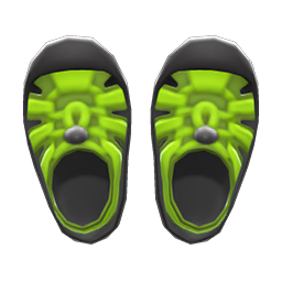 Sporty Sandals Green
