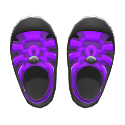 Sporty Sandals Purple