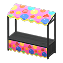 Animal Crossing Items Stall Black / Colorful
