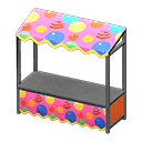 Animal Crossing Items Stall Gray / Colorful