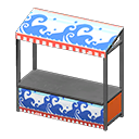 Animal Crossing Items Stall Gray / Waves