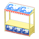 Animal Crossing Items Stall Light brown / Waves