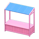 Animal Crossing Items Stall Pink