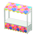 Animal Crossing Items Stall White / Colorful