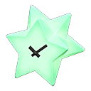 Animal Crossing Items Star Clock Green