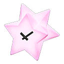 Animal Crossing Items Star Clock Pink