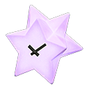 Animal Crossing Items Star Clock Purple