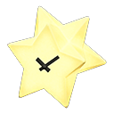 Animal Crossing Items Star Clock Yellow