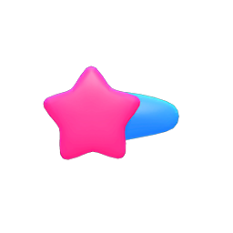 Star Hairpin Pink