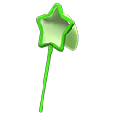 Animal Crossing Items Star Net Light green