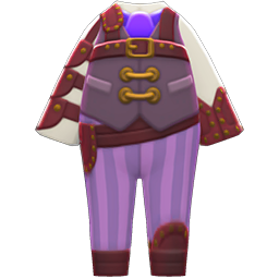 Steampunk Costume Purple