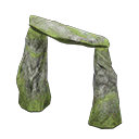 Animal Crossing Items Stone Arch Mossy