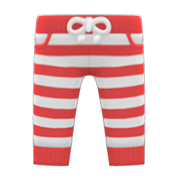 Animal Crossing Items Switch Striped Pants