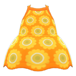 Sunflower Dress Orange