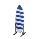 Animal Crossing Items Surfboard Stripes