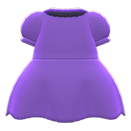 Animal Crossing Items Sweet Dress Purple