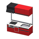 Animal Crossing Items System Kitchen Red