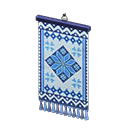 Animal Crossing Items Tapestry Snow