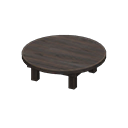 Animal Crossing Items Tea Table Dark wood