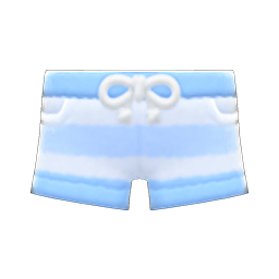Terry-cloth Shorts Blue