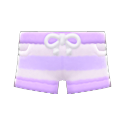 Terry-cloth Shorts Purple