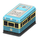 Animal Crossing Items Throwback Container Light blue