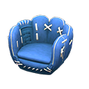 Animal Crossing Items Throwback Mitt Chair Blue