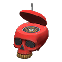 Animal Crossing Items Throwback Skull Radio Red