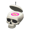 Animal Crossing Items Throwback Skull Radio White