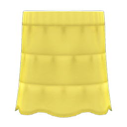 Tiered Skirt Yellow