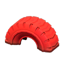 Animal Crossing Items Tire Toy Red