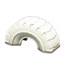 Animal Crossing Items Tire Toy White
