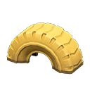 Animal Crossing Items Tire Toy Yellow