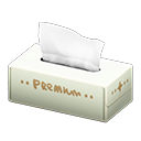 Animal Crossing Items Tissue Box White