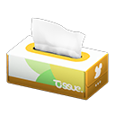 Animal Crossing Items Tissue Box Yellow
