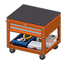 Animal Crossing Items Tool Cart Orange