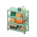 Animal Crossing Items Tool Shelf Green