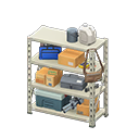 Animal Crossing Items Tool Shelf White