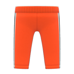 Animal Crossing Items Track Pants Red