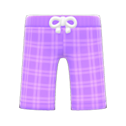 Traditional Suteteko Pants Purple