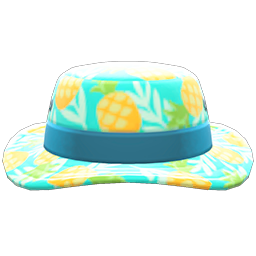 Animal Crossing Items Tropical Hat Mint